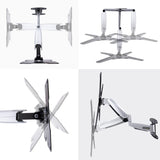 STARTECH VESA TV Wall Mount | Adjustable Full Motion Mount For 23"-55" Displays | Slim Wall Mount TV Bracket Supports 66lb (30kg) | Extendable|Tilting|Swivel Monitor Wall Mount (FHA-TV-WALL-MOUNT) (FHA-TV-WALL-MOUNT)