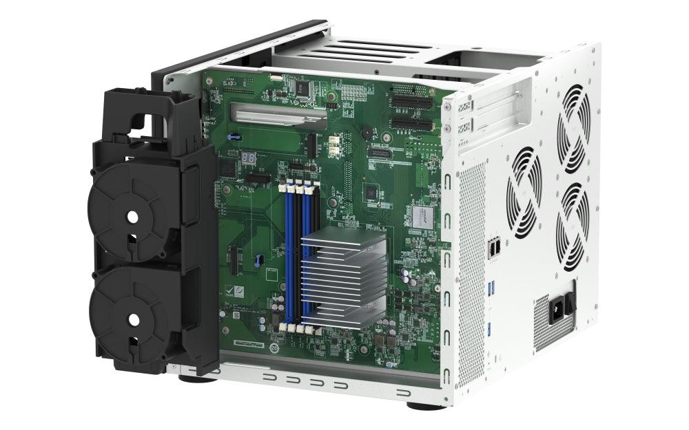 QNAP Intel Atom C5125 | 8 GB DDR4 | 5GB Flash | 12x 3.5" + 4x 2.5" SATA | 2x M.2 | 2x RJ-45 | 4x USB 3.2 Gen1 (TS-1655-8G)