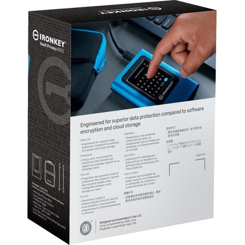 IRONKEY Vault Privacy 80 IKVP80ES/960G 960 GB Portable Solid State Drive