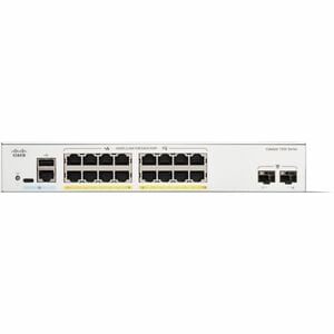 Cisco Catalyst 1200 C1200-16P-2G 16 Ports Manageable Ethernet Switch