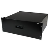 STARTECH 4U Rack Mount Drawer - 55 lb (25 kg) - 4U Steel Storage Rack Drawer for 19" AV | Sever | Network Equipment Rack or Cabinet (4UDRAWER) (4UDRAWER)