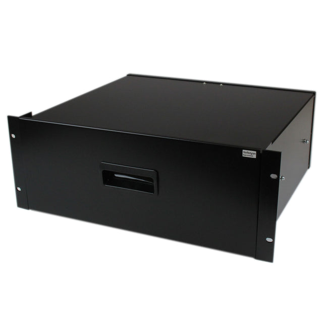STARTECH 4U Rack Mount Drawer - 55 lb (25 kg) - 4U Steel Storage Rack Drawer for 19" AV | Sever | Network Equipment Rack or Cabinet (4UDRAWER) (4UDRAWER)