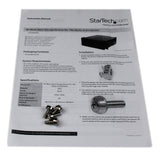 STARTECH 4U Rack Mount Drawer - 55 lb (25 kg) - 4U Steel Storage Rack Drawer for 19" AV | Sever | Network Equipment Rack or Cabinet (4UDRAWER) (4UDRAWER)