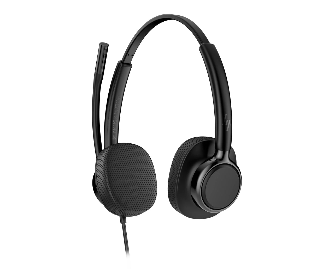 HP POLY MISSION 425 – Wired (USB-C) / Stereo / Office UC – Head-band Headset