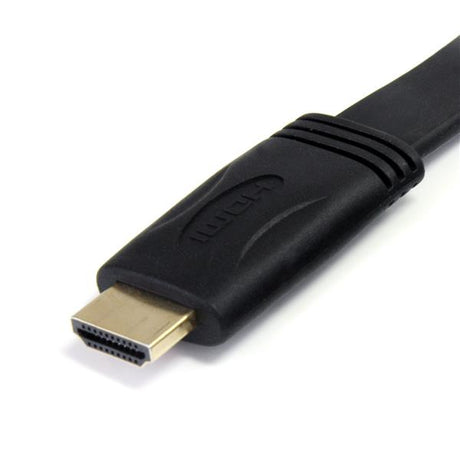 STARTECH StarTech.com | 5m Flat High Speed HDMI Cable with Ethernet - Ultra HD 4k x 2k HDMI Cable - HDMI to HDMI M|M (HDMM5MFL)