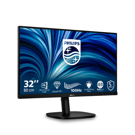 PHILIPS 32B2N3500 Monitor – 31.5" / QHD / IPS / 100Hz – Business Monitor