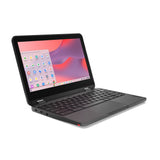 LENOVO 500e Chromebook Gen 4s Laptop – Intel N150 / 8GB LPDDR5 / 64GB eMMC / Intel® Graphics – Sustainable Business Laptop