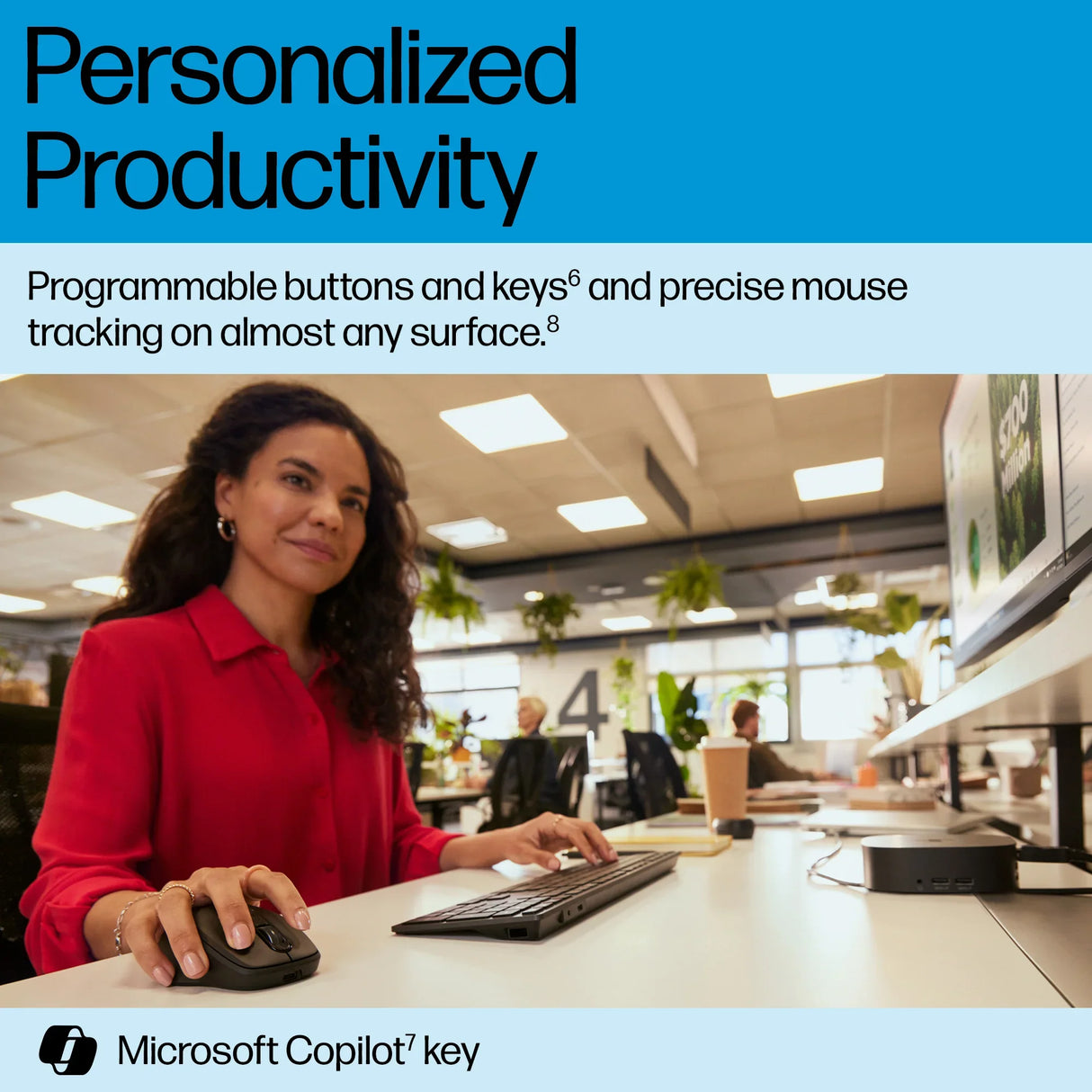 HP 725 – Desktop Platform / Mouse Platform / Standard – Keyboard & Mouse Tray