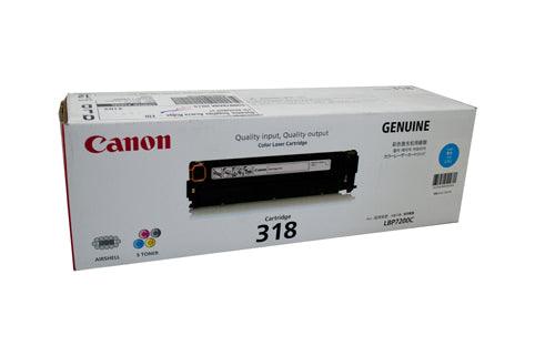 CANON 318 Cyan toner cartridge for LASERSHOT LBP7200Cdn (CART318C)