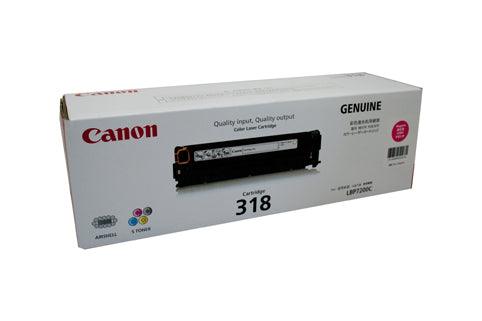 CANON 318 Magenta toner cartridge for LASERSHOT LBP7200Cdn (CART318M)