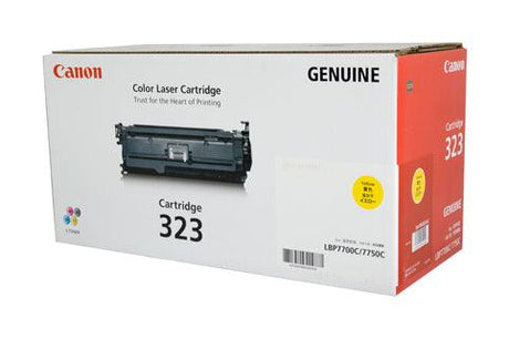 CANON 323 Yellow toner cartridge for LASERSHOT LBP7750Cdn (CART323Y)