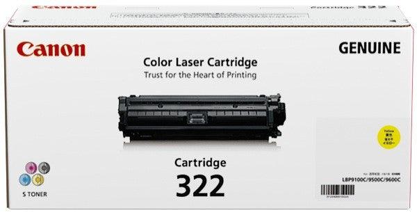CANON 322 Yellow toner cartridge for LASERSHOT LBP9100Cdn (CART322Y)
