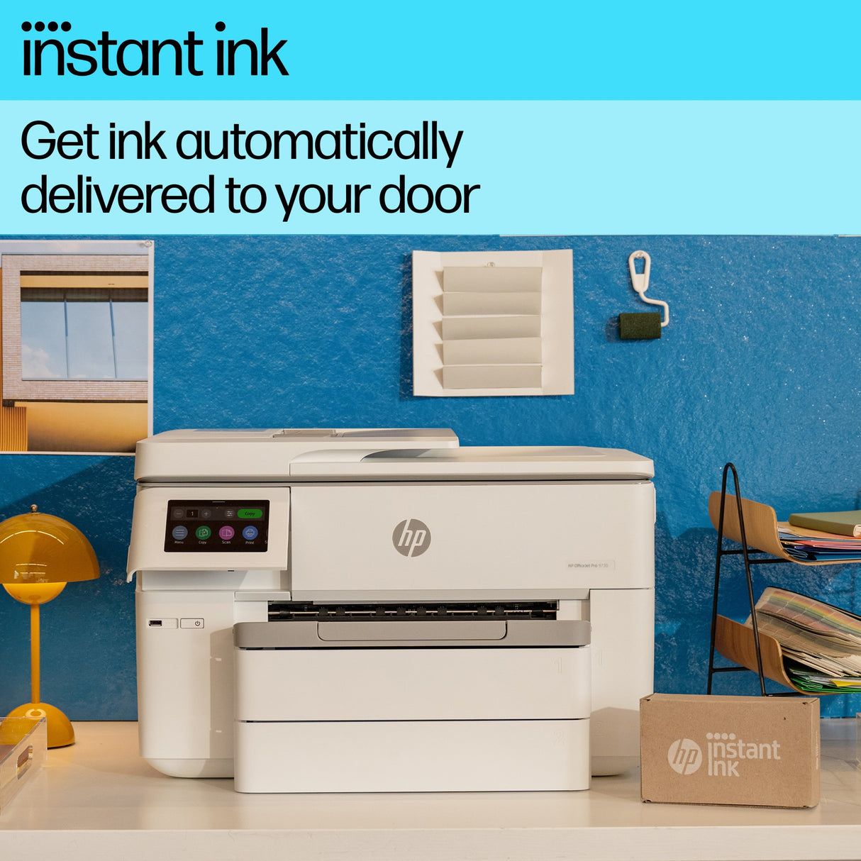 HP OfficeJet Pro 9730e Wide Format All-in-One Multifunction Printer