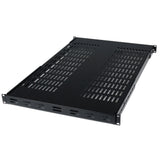 STARTECH 1U Adjustable Vented Server Rack Mount Shelf - 175lbs - 19.5 to 38in Adjustable Mounting Depth Universal Tray for 19" AV| Network Equipment Rack - 27.5in Deep (ADJSHELF) (ADJSHELF)