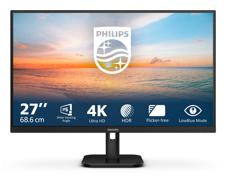 Philips 27E1N1800A/75 Monitor – 27" / 4K UHD / IPS / 60Hz – Business Monitor