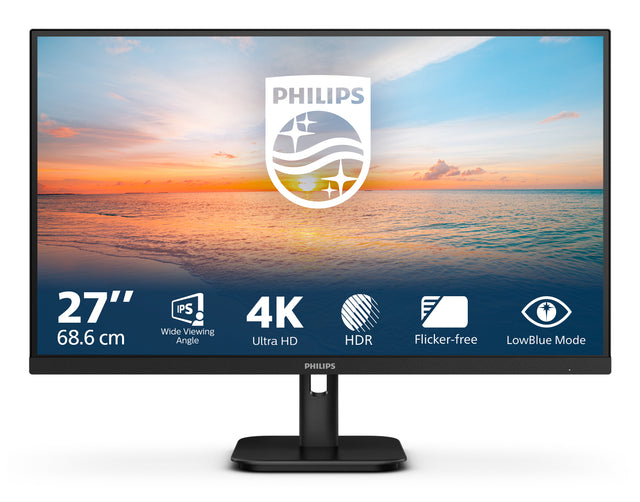 Philips 27E1N1800A/75 Monitor – 27" / 4K UHD / IPS / 60Hz – Business Monitor