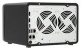 QNAP 8-C ARM Cortex 64-bit | 8 GB RAM | 4 GB Flash | ARM Mali-G610 MC4 | 6 x 3.5" SATA 6Gb|s | 120W | 171 x 235 x 226 mm (TS-AI642-8G)
