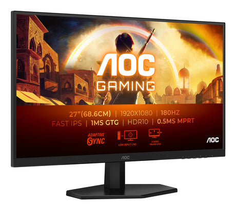 AOC 27G42E Monitor – 27" / Full HD / IPS / 180Hz – Gaming Monitor