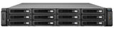 QNAP 2 x SAS 6 Gbps | 12 x 2.5"|3.5" SAS|SATA 6 Gbps | COM | 44.1 dB | 600 W | 14800 g | Black | 2U (REXP-1200U-RP)