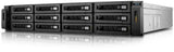 QNAP 2 x SAS 6 Gbps | 12 x 2.5"|3.5" SAS|SATA 6 Gbps | COM | 44.1 dB | 600 W | 14800 g | Black | 2U (REXP-1200U-RP)