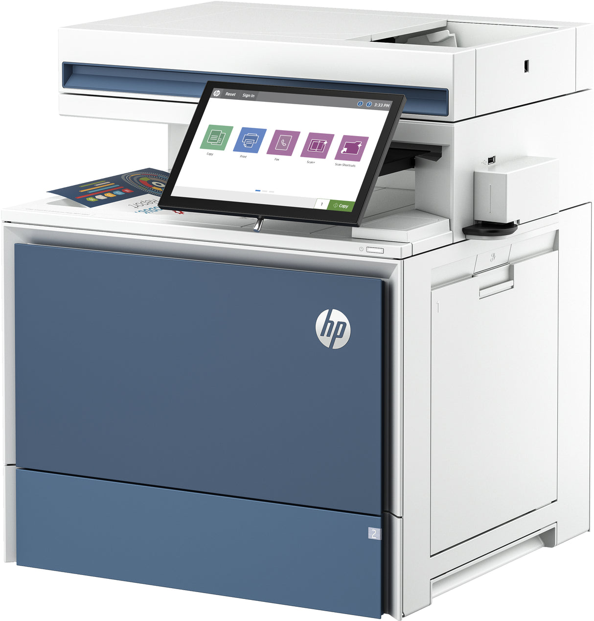 HP Color LaserJet Enterprise Flow 5800zf Multifunction Printer