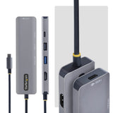STARTECH 164B-USBC-MULTIPORT – USB-C / 140W PD / HDMI / 3x USB – Travel Hub
