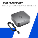 HP 9X472UT – Thunderbolt 4 / 100W PD / HDMI / DP / Ethernet – Docking Station