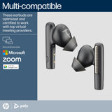 POLY Voyager Free 60 UC Carbon BT700 USB-A Basic Charge Case Headset