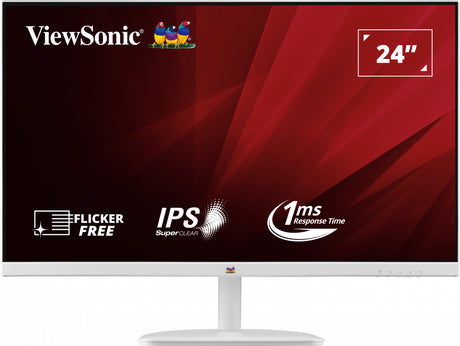 VIEWSONIC computer monitor (24") Full HD LED White