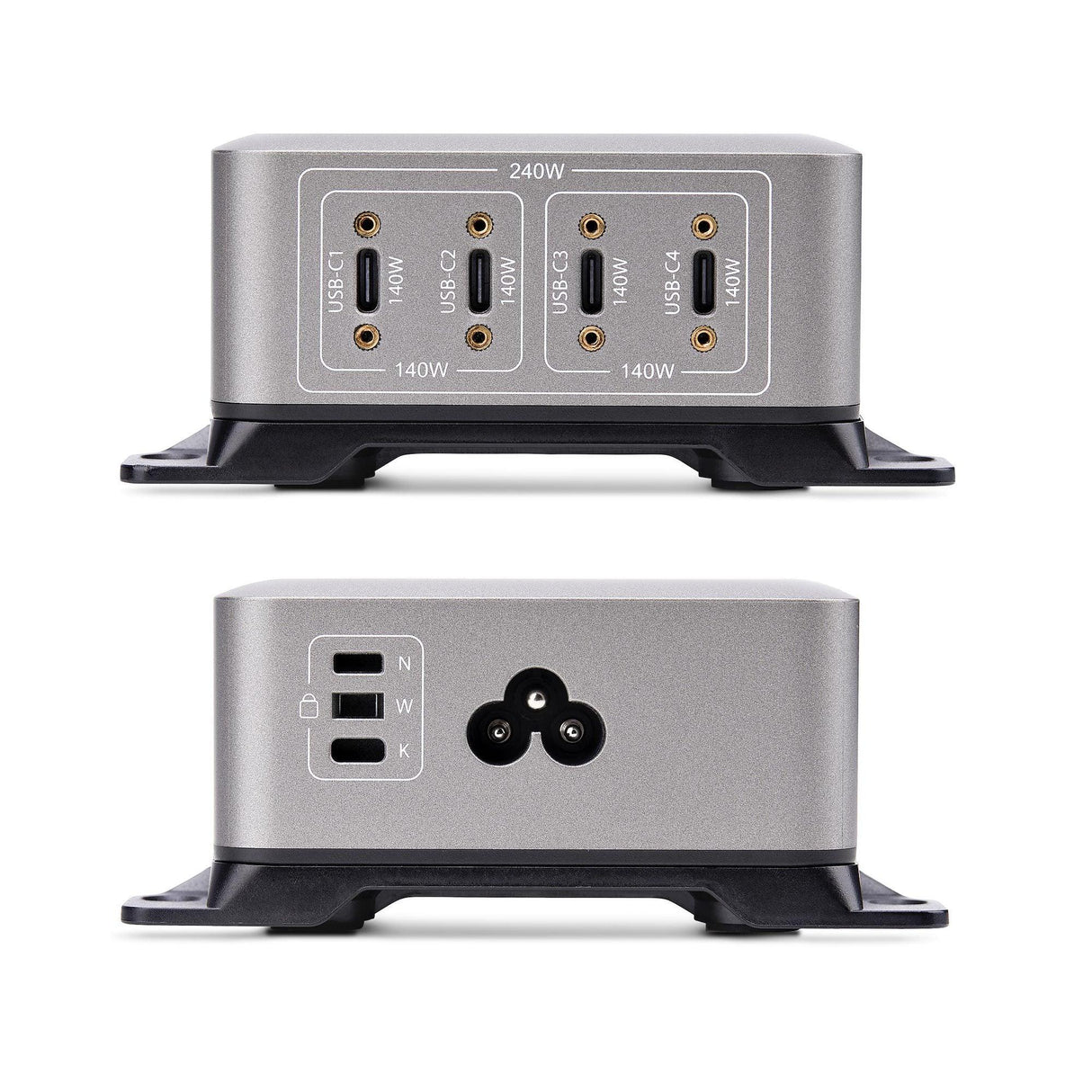 STARTECH.COM 424DAU-USB-C-CHARGER – 240W / 4-Port / GaN – USB-C Charger