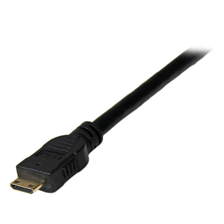 STARTECH 2m (6.6 ft) Mini HDMI to DVI Cable - DVI-D to HDMI Cable (1920x1200p) - 19 Pin HDMI Mini Male to DVI-D Male - Digital Monitor Cable Adapter M|M - Mini HDMI to DVI Adapter (HDCDVIMM1M) (HDCDVIMM2M)