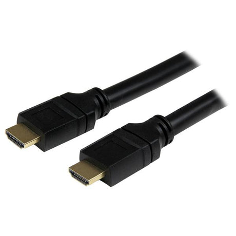 STARTECH 50ft Plenum Rated HDMI Cable | 4K High Speed Long HDMI Cord w| Ethernet | 4K30Hz UHD | 10.2 Gbps | HDCP 1.4 | In Wall Plenum HDMI 1.4 Display Cable to HDMI Computer to TV Cable (HDPMM25) (HDPMM50)