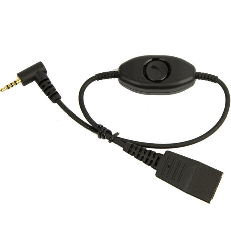 JABRA Cord QD to 2.5 mm Jack with Push-to-Talk for Cisco | Nokia (8800-00-79)