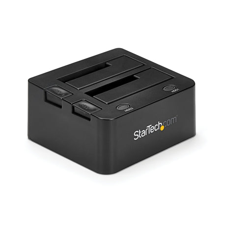 STARTECH Dual-Bay USB 3.0 to SATA Hard Drive Docking Station | USB Hard Drive Dock | External 2.5|3.5" SATA I|II|III | SSD|HDD Docking Station | Hot-Swap Hard Drive Bay | Top-Loading (SDOCK2U33) (SDOCK2U33)