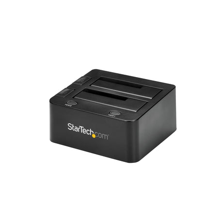 STARTECH Dual-Bay USB 3.0 to SATA Hard Drive Docking Station | USB Hard Drive Dock | External 2.5|3.5" SATA I|II|III | SSD|HDD Docking Station | Hot-Swap Hard Drive Bay | Top-Loading (SDOCK2U33) (SDOCK2U33)