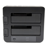 STARTECH Dual-Bay USB 3.0 | eSATA to SATA Hard Drive Docking Station | External 2.5|3.5" SATA I|II|III | SSD|HDD Docking Station | Hot-Swap Hard Drive Bays | Top-Loading (SDOCK2U33EB) (SDOCK2U33EB)