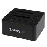STARTECH Dual-Bay USB 3.0 | eSATA to SATA Hard Drive Docking Station | External 2.5|3.5" SATA I|II|III | SSD|HDD Docking Station | Hot-Swap Hard Drive Bays | Top-Loading (SDOCK2U33EB) (SDOCK2U33EB)