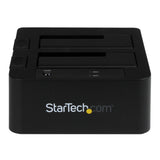 STARTECH Dual-Bay USB 3.0 | eSATA to SATA Hard Drive Docking Station | External 2.5|3.5" SATA I|II|III | SSD|HDD Docking Station | Hot-Swap Hard Drive Bays | Top-Loading (SDOCK2U33EB) (SDOCK2U33EB)