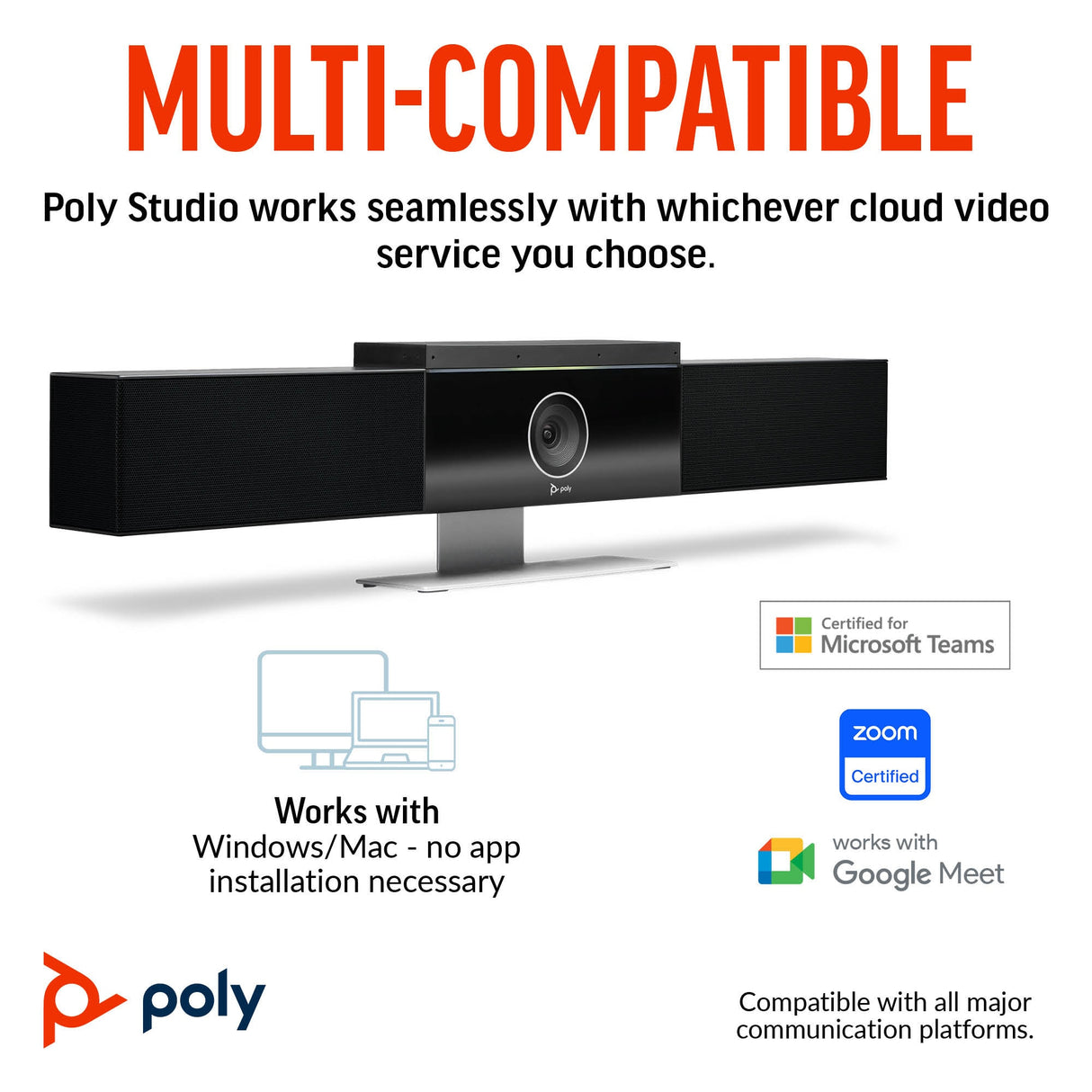 POLY Studio USB Video Conferencing System