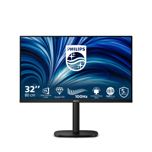 PHILIPS 32B2N3500 Monitor – 31.5" / QHD / IPS / 100Hz – Business Monitor