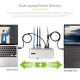 STARTECH Dual-Laptop Docking Station