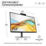 HP Series 5 Pro FHD Conferencing - 524pm Monitor (23.8")