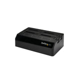 STARTECH 4-Bay USB 3.0 to SATA Hard Drive Docking Station | USB Hard Drive Dock | External 2.5|3.5" SATA III SSD|HDD Docking Station | Hot-Swap Hard Drive Bay | Top-Loading (SDOCK4U33) (SDOCK4U33)