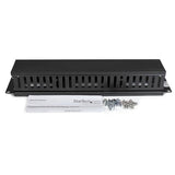 STARTECH Horizontal 2U Server Rack Cable Management Finger Duct w| Cover - 19" Network Rack Wire Duct Raceway Panel - Slotted Wire Duct (CMDUCT2U) (CMDUCT2U)