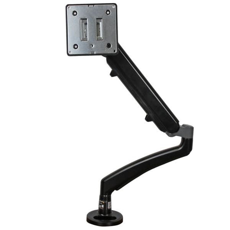 STARTECH Single Monitor Arm - Slim Profile - Supports Monitors up to 26” - Adjustable Computer Monitor Stand - VESA Stand (ARMSLIM) (ARMSLIM)