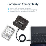 STARTECH Dual-Bay USB 3.1 to SATA Hard Drive Docking Station | USB 3.1 (10 Gbps) | External 2.5|3.5" SATA I|II|III | SSD|HDD Docking Station | Hot-Swap Hard Drive Bay | Top-Loading (SDOCK2U313) (SDOCK2U313)