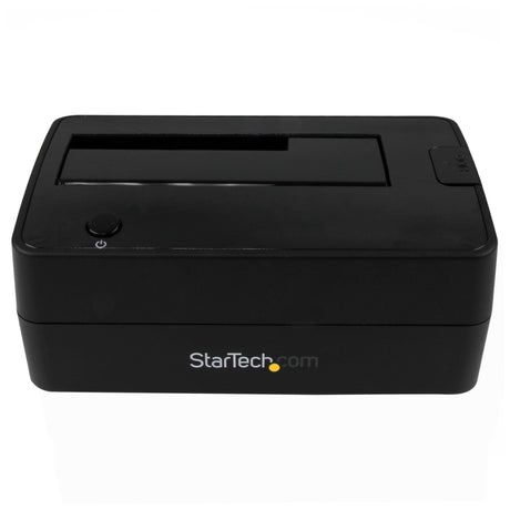 STARTECH Single Bay USB 3.1 to SATA Hard Drive Docking Station | USB 3.1 (10 Gbps) Hard Drive Dock | External 2.5|3.5" SATA III HDD|SSD Docking Station | Top-Loading Hard Drive Bay (SDOCKU313) (SDOCKU313)