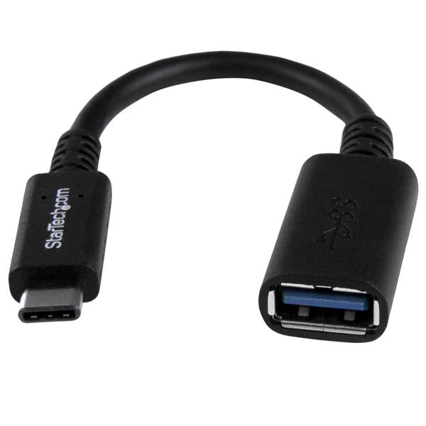 STARTECH USB-C to USB Adapter - USB 3.0 (5Gbps) - 6in - USB-IF Certified - USB-C to USB-A - USB 3.2 Gen 1 - USB C Adapter - USB Type C (USB31CAADP) (USB31CAADP)