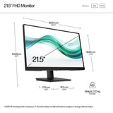 HP B0BN7UT Monitor – 21.5" / Full HD / IPS / 100Hz – Business Monitor
