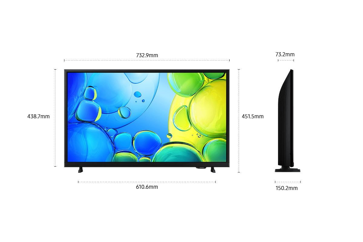 SAMSUNG UA32F6000FWXXY – 32" / LED / Full HD / HDR10+ – Smart TV